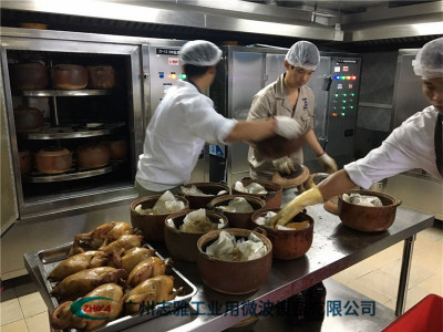 微波盐焗鸡加热炉