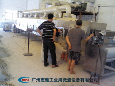 负极材料微波烘干设备